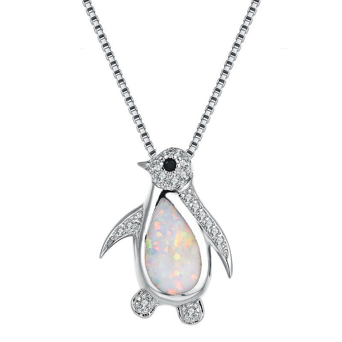 Wholesale Electroplated Alloy Penguin Pendant Charms JDC-CS-WenT006 charms 润涛 White Wholesale Jewelry JoyasDeChina Joyas De China