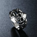 Wholesale Electroplated Alloy Skull Rings JDC-RS-WenT003 Rings 润涛 Wholesale Jewelry JoyasDeChina Joyas De China
