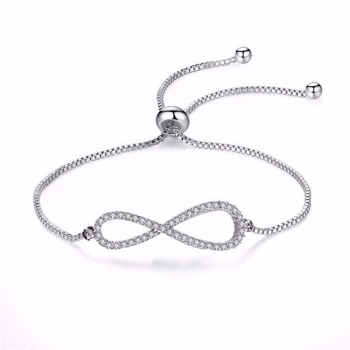 Wholesale Electroplated Alloy Zircon Bracelet JDC-BT-MiMeng018 Bracelet 米萌 Wholesale Jewelry JoyasDeChina Joyas De China