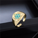 Wholesale Electroplated Copper Animal Rings JDC-RS-AG209 Rings JoyasDeChina Wholesale Jewelry JoyasDeChina Joyas De China