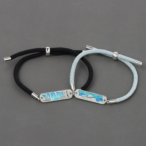 Wholesale Electroplated Copper Couple Bracelets JDC-BT-YZM005 Bracelet 伊之美 Wholesale Jewelry JoyasDeChina Joyas De China