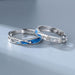 Wholesale Electroplated Copper Couple Rings JDC-RS-YZM014 Rings 伊之美 Wholesale Jewelry JoyasDeChina Joyas De China