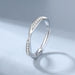 Wholesale Electroplated Copper Couple Rings JDC-RS-YZM018 Rings 伊之美 female adjustable Wholesale Jewelry JoyasDeChina Joyas De China