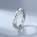 Wholesale Electroplated Copper Couple Rings JDC-RS-YZM019 Rings 伊之美 female adjustable Wholesale Jewelry JoyasDeChina Joyas De China