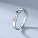 Wholesale Electroplated Copper Couple Rings JDC-RS-YZM020 Rings 伊之美 female adjustable Wholesale Jewelry JoyasDeChina Joyas De China
