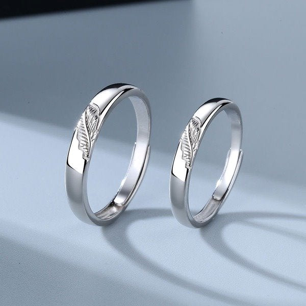 Wholesale Electroplated Copper Couple Rings JDC-RS-YZM022 Rings 伊之美 Wholesale Jewelry JoyasDeChina Joyas De China