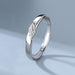 Wholesale Electroplated Copper Couple Rings JDC-RS-YZM022 Rings 伊之美 female adjustable Wholesale Jewelry JoyasDeChina Joyas De China