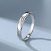 Wholesale Electroplated Copper Couple Rings JDC-RS-YZM022 Rings 伊之美 male adjustable Wholesale Jewelry JoyasDeChina Joyas De China