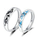 Wholesale Electroplated Copper Couple Rings JDC-RS-YZM027 Rings 伊之美 Wholesale Jewelry JoyasDeChina Joyas De China