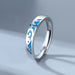 Wholesale Electroplated Copper Couple Rings JDC-RS-YZM027 Rings 伊之美 female adjustable Wholesale Jewelry JoyasDeChina Joyas De China