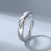 Wholesale Electroplated Copper Couple Rings JDC-RS-YZM029 Rings 伊之美 female adjustable Wholesale Jewelry JoyasDeChina Joyas De China