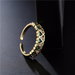 Wholesale electroplated copper heart-shaped rings JDC-RS-AG207 Rings JoyasDeChina Wholesale Jewelry JoyasDeChina Joyas De China