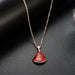 Wholesale Electroplated Copper Necklace JDC-NE-QLX003 Necklaces 巧兰轩 Wholesale Jewelry JoyasDeChina Joyas De China