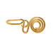 Wholesale electroplated copper nose clip JDC-NS-ZeS007 Piercings 泽森 gold O Wholesale Jewelry JoyasDeChina Joyas De China