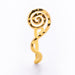 Wholesale electroplated copper nose clip JDC-NS-ZeS007 Piercings 泽森 gold S Wholesale Jewelry JoyasDeChina Joyas De China