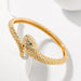 Wholesale Electroplated Copper Snake Bracelet JDC-BT-Yuet001 Bracelet 跃腾 Wholesale Jewelry JoyasDeChina Joyas De China