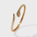 Wholesale Electroplated Copper Snake Bracelet JDC-BT-Yuet006 Bracelet 跃腾 gold Wholesale Jewelry JoyasDeChina Joyas De China