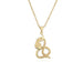 Wholesale Electroplated Copper Snake Necklaces JDC-NE-AG130 Necklaces 澳古 20556 Wholesale Jewelry JoyasDeChina Joyas De China