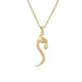 Wholesale Electroplated Copper Snake Necklaces JDC-NE-AG130 Necklaces 澳古 20558 Wholesale Jewelry JoyasDeChina Joyas De China