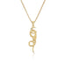 Wholesale Electroplated Copper Snake Necklaces JDC-NE-AG130 Necklaces 澳古 20561 Wholesale Jewelry JoyasDeChina Joyas De China