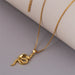 Wholesale Electroplated Copper Snake Necklaces JDC-NE-Yuet013 Necklaces 跃腾 Wholesale Jewelry JoyasDeChina Joyas De China