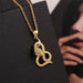 Wholesale Electroplated Copper Snake Necklaces JDC-NE-Yuet017 Necklaces 跃腾 gold Wholesale Jewelry JoyasDeChina Joyas De China
