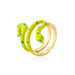 Wholesale Electroplated Copper Snake Rings JDC-RS-AG334 Rings 澳古 11669 adjustable Wholesale Jewelry JoyasDeChina Joyas De China