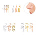 Wholesale electroplated copper U-shaped nose clip JDC-NS-ZeS003 Piercings 泽森 Wholesale Jewelry JoyasDeChina Joyas De China