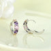 Wholesale Electroplated Copper Zircon Colorful Earrings JDC-ES-MiMeng025 Earrings 米萌 Wholesale Jewelry JoyasDeChina Joyas De China