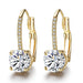 Wholesale Electroplated Copper Zircon Earrings JDC-ES-MiMeng029 Earrings 米萌 gold Wholesale Jewelry JoyasDeChina Joyas De China