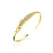 Wholesale electroplated copper zircon leopard bracelet JDC-BT-AG020 Bracelet JoyasDeChina 30536 Wholesale Jewelry JoyasDeChina Joyas De China