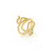 Wholesale Electroplated Copper Zircon Snake Rings JDC-RS-AG351 Rings 澳古 Wholesale Jewelry JoyasDeChina Joyas De China