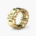 Wholesale Electroplated Metal Rings JDC-RS-WN097 Rings 薇妮 AJZ365 gold NO.6 Wholesale Jewelry JoyasDeChina Joyas De China