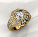 Wholesale Electroplated Metal Rings JDC-RS-WN107 Rings 薇妮 Wholesale Jewelry JoyasDeChina Joyas De China