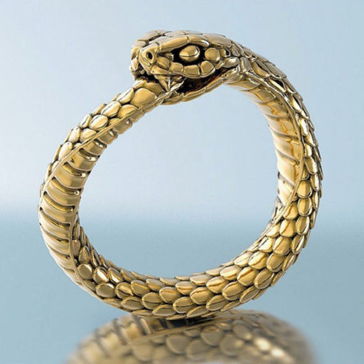 Wholesale Electroplated Metal Snake Rings JDC-RS-Chenr009 Rings 晨睿 Wholesale Jewelry JoyasDeChina Joyas De China