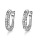 Wholesale electroplated metal zircon earrings JDC-ES-WN001 Earrings 薇妮 Wholesale Jewelry JoyasDeChina Joyas De China