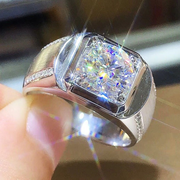 Wholesale Electroplated Metal Zircon Rings JDC-RS-WN094 Rings 薇妮 Wholesale Jewelry JoyasDeChina Joyas De China