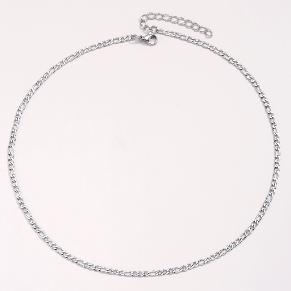 Wholesale Electroplated Stainless Steel Simple Necklace JDC-NE-MiMeng011 Necklaces 米萌 Wholesale Jewelry JoyasDeChina Joyas De China