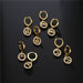 Wholesale Electroplating Copper Zircon Snake Earrings JDC-ES-AG154 Earrings 澳古 Wholesale Jewelry JoyasDeChina Joyas De China