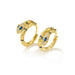 Wholesale Electroplating Copper Zircon Snake Earrings JDC-ES-AG156 Earrings 澳古 Wholesale Jewelry JoyasDeChina Joyas De China