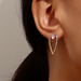Wholesale elegant hollow Drop Earrings JDC-ES-KQ075 Earrings JoyasDeChina Wholesale Jewelry JoyasDeChina Joyas De China
