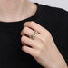 Wholesale elephant color separation animal totem ring JDC-RS-BLX081 Rings 宝来兴 Wholesale Jewelry JoyasDeChina Joyas De China