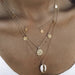 Wholesale ethnic style alloy shell multilayer Necklaces JDC-NE-C238 necklaces 陌茗 Wholesale Jewelry JoyasDeChina Joyas De China