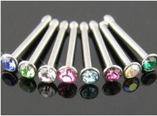 Wholesale European and American fashion diamond nose nails JDC-NS-LX029 Piercings JoyasDeChina Wholesale Jewelry JoyasDeChina Joyas De China
