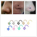 Wholesale European and American puncture accessories love nose nails JDC-NS-LX008 Piercings JoyasDeChina Wholesale Jewelry JoyasDeChina Joyas De China