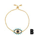 Bulk Jewelry Wholesale Evil Eye Blue Crystal Bracelet JDC-as101 Wholesale factory from China YIWU China