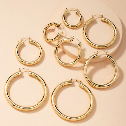 Wholesale exaggerated C-shaped Earrings JDC-ES-AYN301 Earrings JoyasDeChina Wholesale Jewelry JoyasDeChina Joyas De China