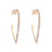 Wholesale exaggerated heart-shaped alloy diamond earrings earrings JDC-ES-MY100 Earrings JoyasDeChina Gold color diamond Wholesale Jewelry JoyasDeChina Joyas De China