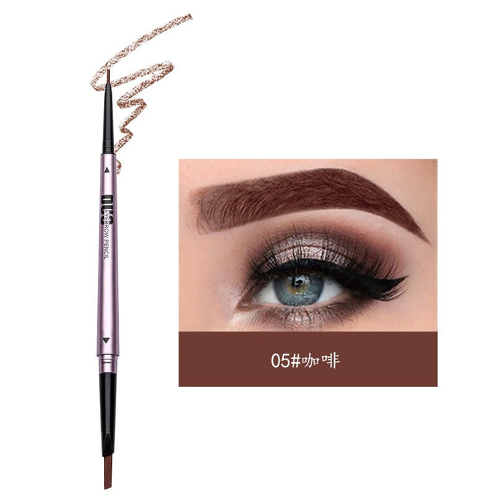 Wholesale extremely fine 3D do not smudge double head rotating eyebrow pencil JDC-EP-Minf001 eyebrow pencil 闵妃 05 Wholesale Jewelry JoyasDeChina Joyas De China