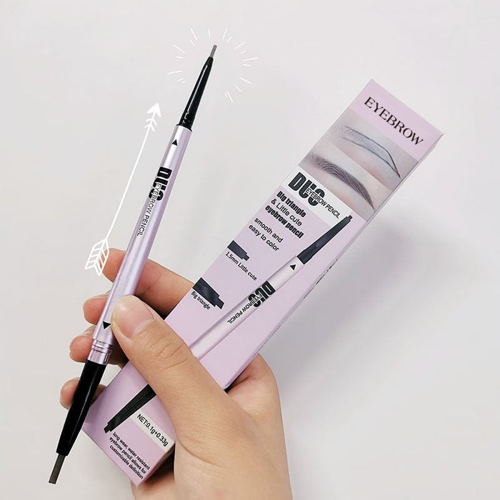Wholesale extremely fine 3D do not smudge double head rotating eyebrow pencil JDC-EP-Minf001 eyebrow pencil 闵妃 Wholesale Jewelry JoyasDeChina Joyas De China